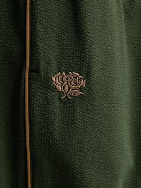 Спортивні штани Les Deux з аплікацією зелений