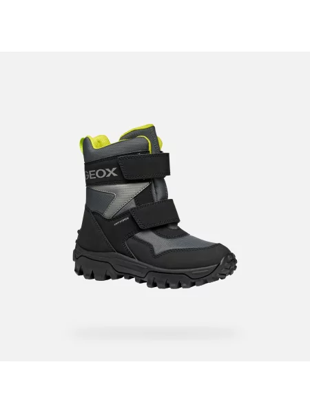 Cizme scurte copii Geox negru