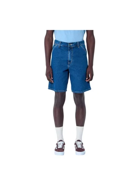 Carhartt Wip Szorty Mężczyzna Klasyczne Szorty Jeansyowe niebieski
