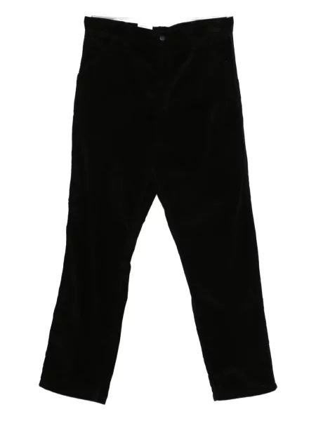 Pantaloni Carhartt Wip de catifea cord negru