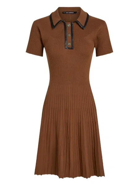 Rochie Karl Lagerfeld de costum maro