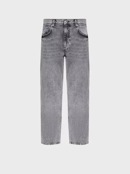 Прямые джинсы Karl Lagerfeld Jeans серые
