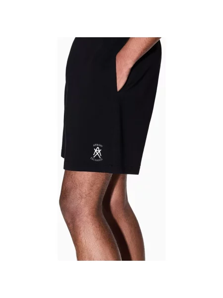 Pantaloni scurți Armani Exchange negru