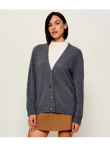 Liu Jo De lână cardigan | Relaxed fit gri