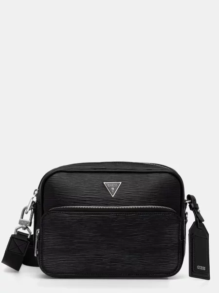 Geantă crossbody Guess negru