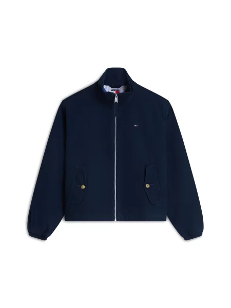 Tommy Jeans Geacă de primăvară-toamnă bleumarin albastru