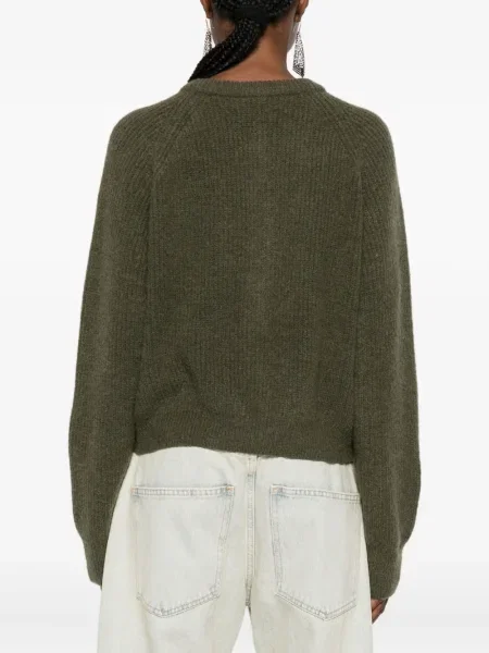 Cardigan Iro cu decolteu în U verde