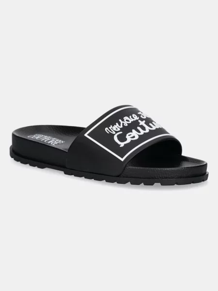 Papuci Versace Jeans Couture negru