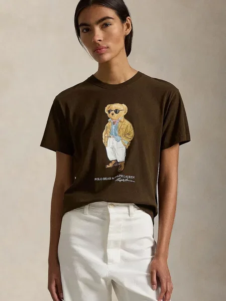 Polo Ralph Lauren tricou din maro