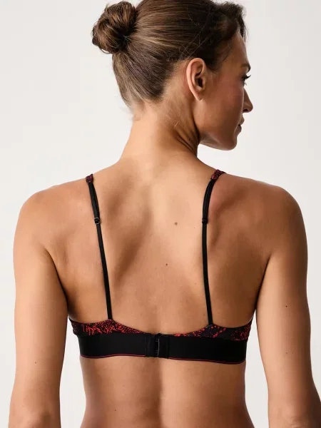 Calvin Klein Underwear триъгълен сутиен черно