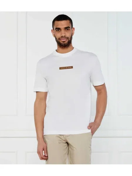 Calvin Klein Jeans Tricou | Relaxed fit alb