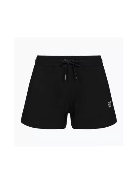 Шорти Emporio Armani Train Shiny чорний / логотип білий