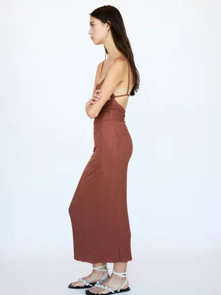 Pull&Bear Rochie de vară mov zmeură