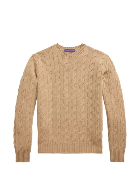 Pulover Ralph Lauren Purple Label din cașmir violet