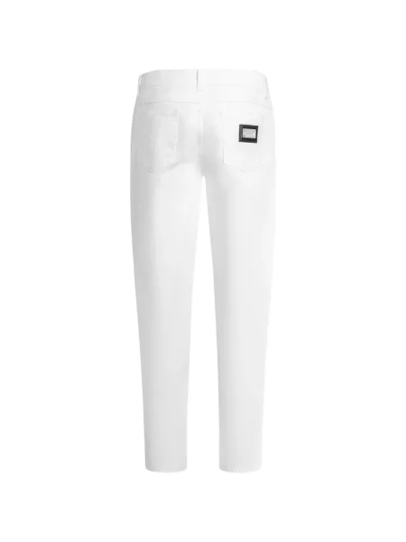 Pantaloni Dolce & Gabbana alb