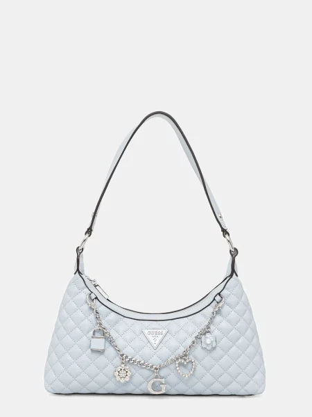 Чанта Guess EVERLEE синьо