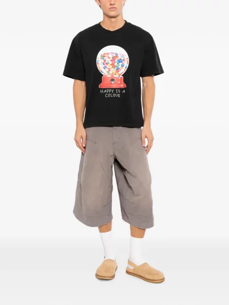 Tricou Melt cu imagine negru