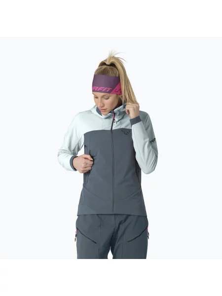Hanorac damă DYNAFIT Ridge Thermal Hoody cloud blue albastru