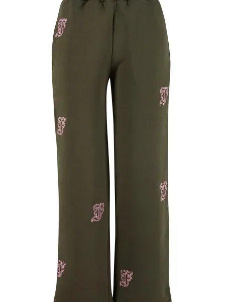 Felicious Pantaloni închis / roz verde