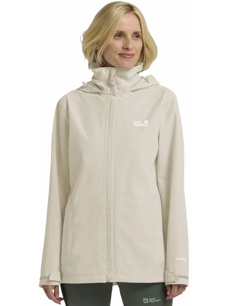 Вітровка Jack Wolfskin Trailtime бежевий