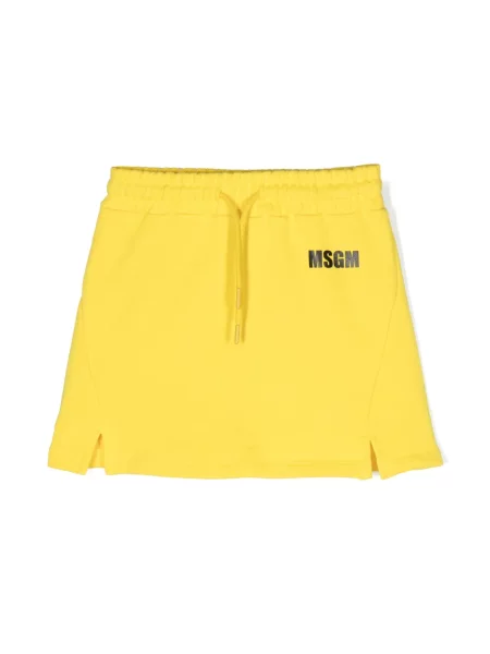 Spódnica dziecięca Msgm żółta