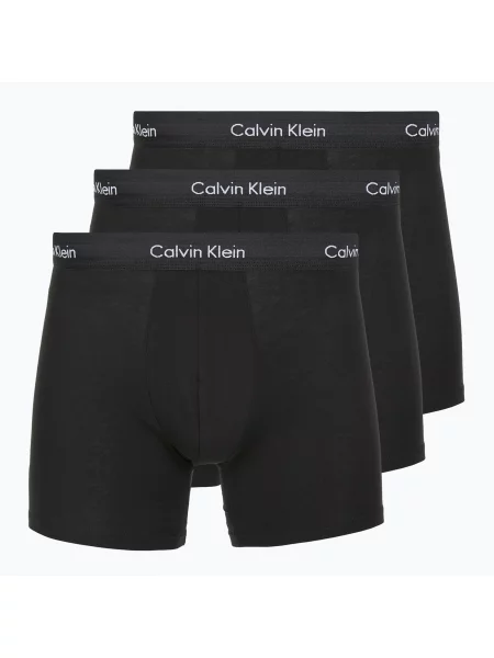 Труси Calvin Klein Brief 3 пари black/black/white білі