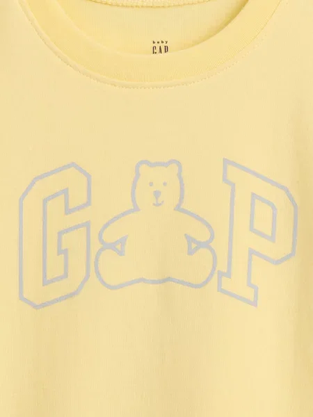 Tricou copii Gap gri