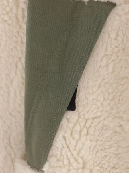 Geacă Sacai din fleece cu glugă
