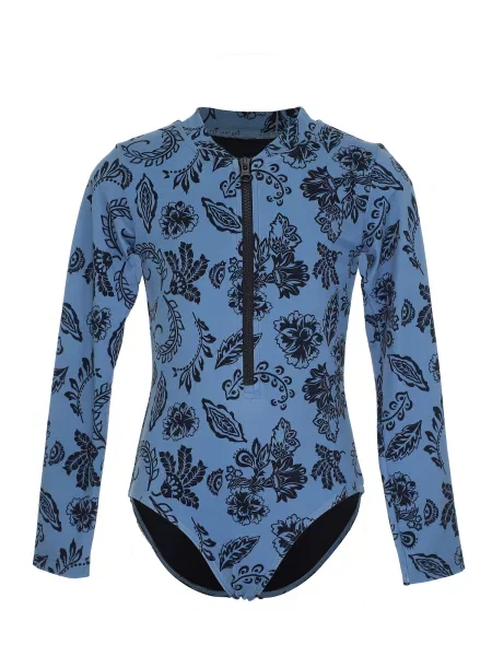 VIVID Costum de baie întreg albastru marin negru