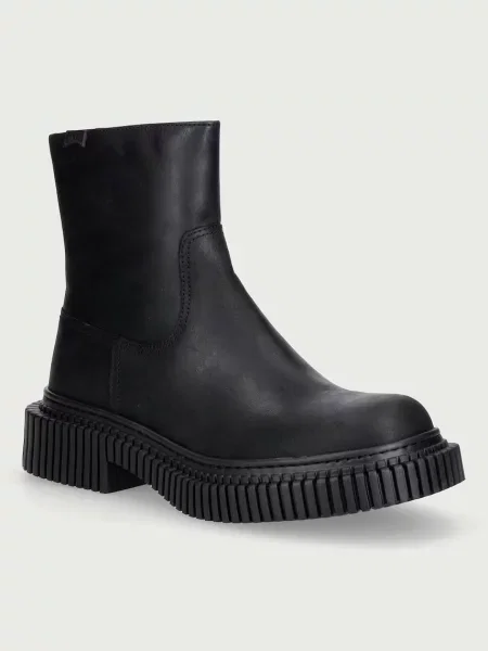 Botine Camper din piele negru
