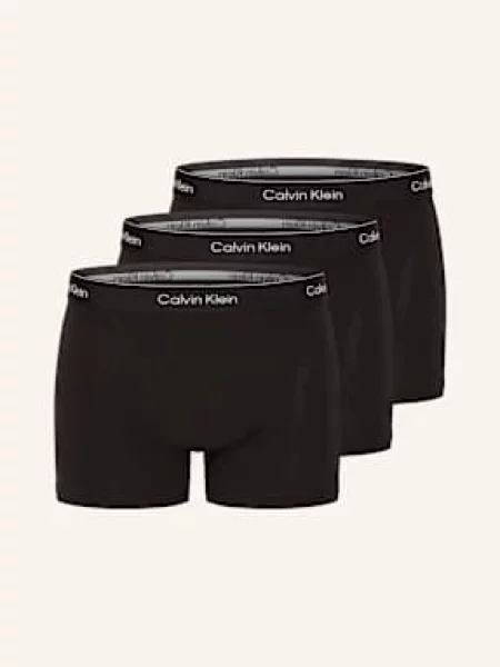 Calvin Klein Bokserki Icon Cotton Relaxed Fit 3 Szt schwarz czarne
