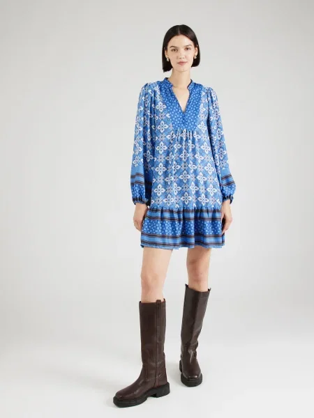 VERO MODA Ruha VMRYA kék / királykék fehér