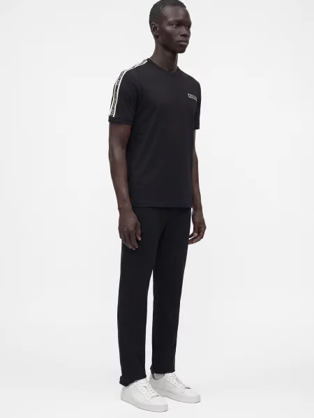 Emporio Armani Tričko / biela čierna