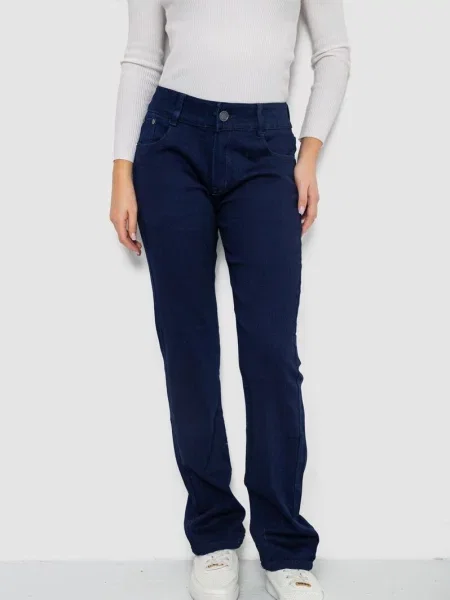 Бойфренди Ager темно-синій бавовна/поліестер сині