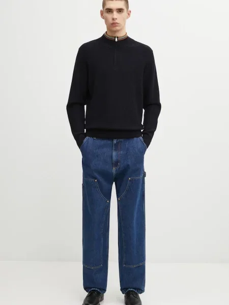Вовняний светр Paul Smith синій