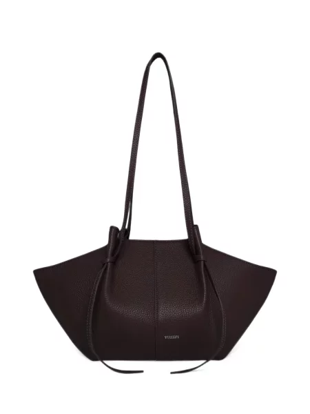 Geantă shopper Yuzefi din piele violet