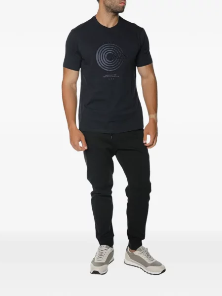 Pantaloni de jogging Michael Kors cu autograf negru