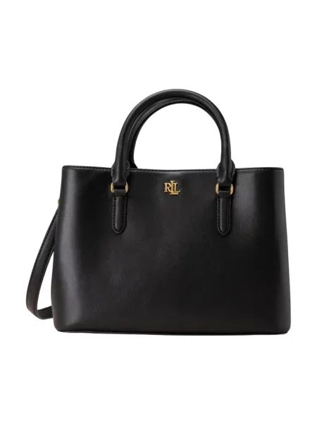 Torebka Ralph Lauren skórzana czarna