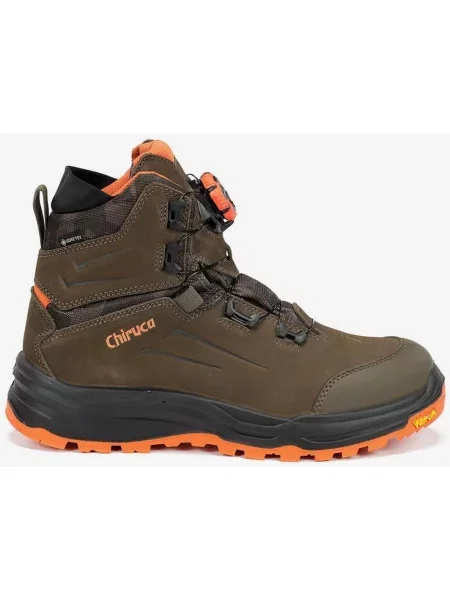 Buty trekkingowe Chiruca Laurus BOA Hi Vis GORE-TEX brązowy 38 pomarańczowy