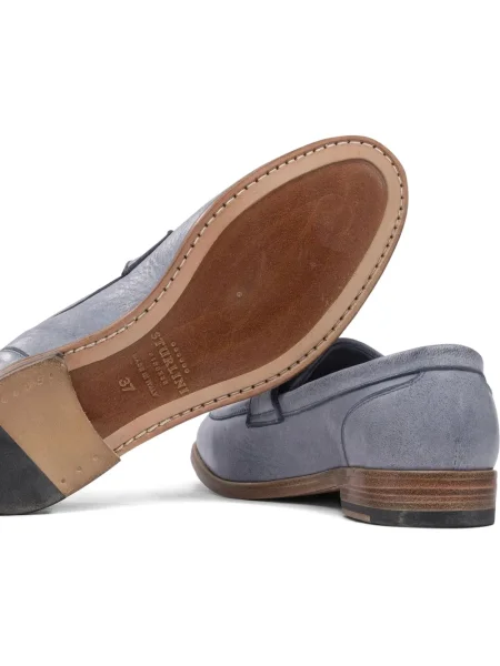 Pantofi loafer Sturlini Firenze din piele albastru