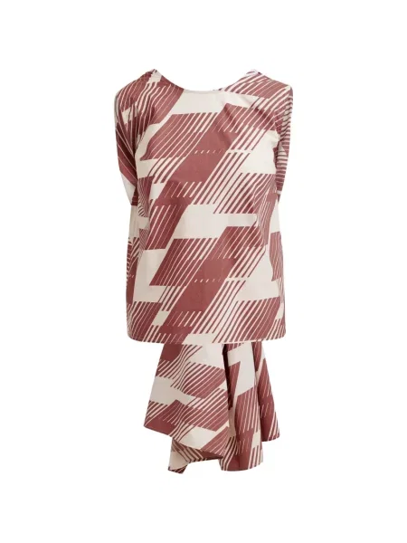 Bluză Essentiel Antwerp cu legături maro