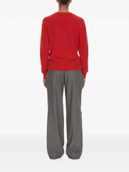 Pantaloni Christopher Esber din țesătură twill gri
