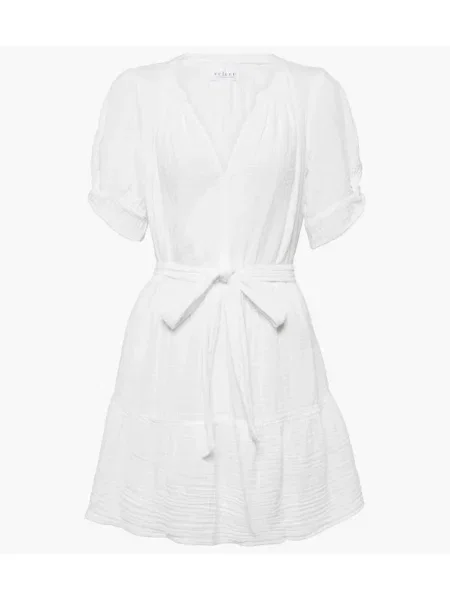 Zamatové šaty Velvet biela