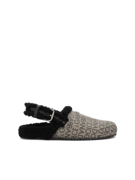 Klapki Dolce And Gabbana beżowe