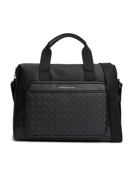 TOMMY HILFIGER Aktovka černá