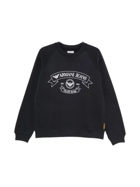 Bluza sportowa Emporio Armani niebieska