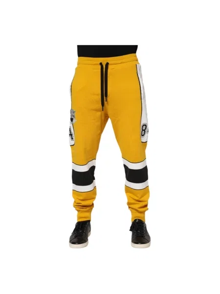 Joggery Dolce And Gabbana żółte