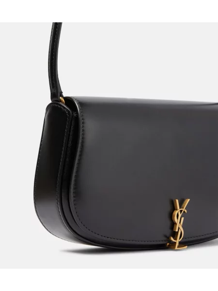 Geanta de piele Saint Laurent din piele negru