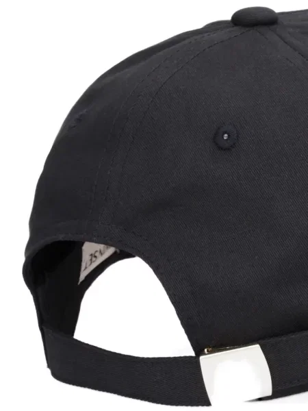 Șapcă Twinset cu broderie negru