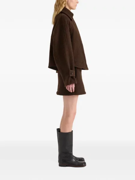 Geacă Proenza Schouler de lână maro